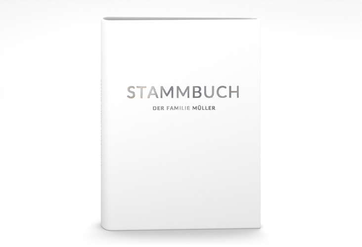 Stammbuch A5 Standesamt Stammbuch A5 weiss silber