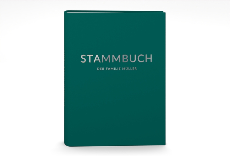 Stammbuch A5 Standesamt Stammbuch A5 gruen silber