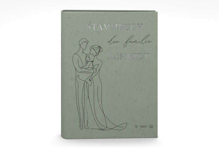 Stammbuch A5 Vereint Stammbuch A5 gruen silber