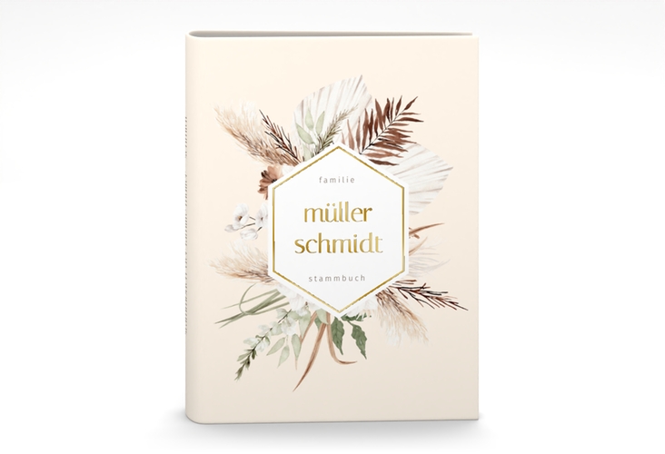 Stammbuch A5 Bohemian Stammbuch A5 beige gold