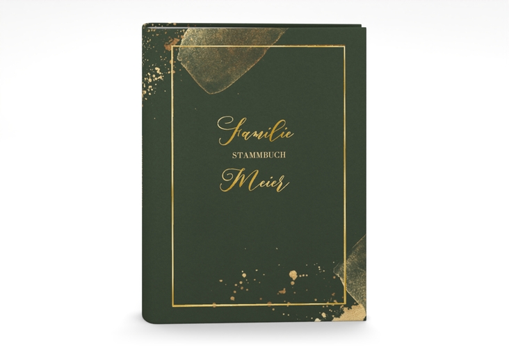 Stammbuch A5 Emerald Stammbuch A5 gruen gold