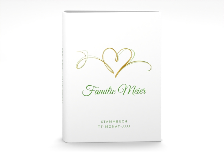 Stammbuch A5 Envie Stammbuch A5 gruen gold