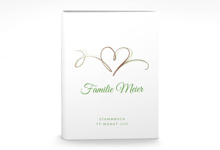 Stammbuch A5 Envie Stammbuch A5 gruen rosegold