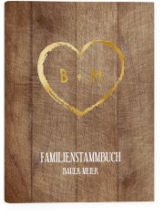 Klick: Details zu Stammbuch A5 "Wood" anzeigen Stammbuch A5 "Wood"