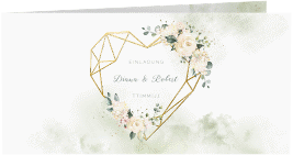 Klick: Details zu Hochzeitseinladung "Adore" anzeigen Hochzeitseinladung "Adore"