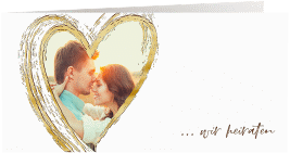 Hochzeitseinladung "Liebe"