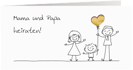 Klick: Details zu Hochzeitseinladung "Family" anzeigen Hochzeitseinladung "Family"