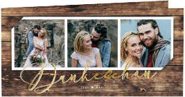 Klick: Details zu Dankeskarte Hochzeit "Rustic" anzeigen Dankeskarte Hochzeit "Rustic"