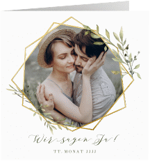 Klick: Details zu Hochzeitseinladung "Acacia" anzeigen Hochzeitseinladung "Acacia"