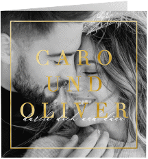 Hochzeitseinladung "Moment"