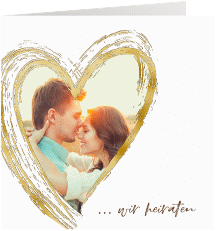 Hochzeitseinladung "Liebe"