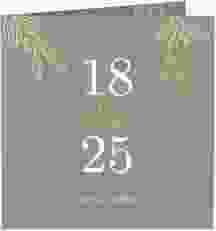 Hochzeitseinladung "Greendate"