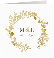 Klick: Details zu Hochzeitseinladung "Filigree" anzeigen Hochzeitseinladung "Filigree"
