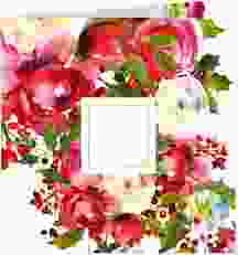 Hochzeitseinladung "Blumenpracht"