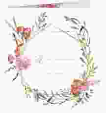 Hochzeitseinladung "Sommergarten"