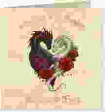 Hochzeitseinladung "Drachenliebe"