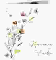 Kommunionseinladung "Blumensegen"