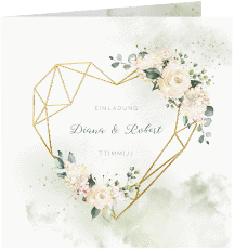Klick: Details zu Hochzeitseinladung "Adore" anzeigen Hochzeitseinladung "Adore"