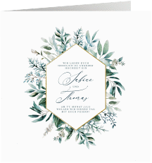 Klick: Details zu Hochzeitseinladung "Lumiere" anzeigen Hochzeitseinladung "Lumiere"
