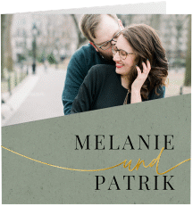 Klick: Details zu Hochzeitseinladung "Leichtigkeit" anzeigen Hochzeitseinladung "Leichtigkeit"