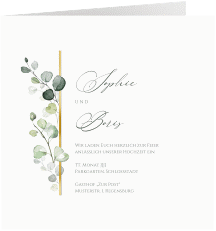 Klick: Details zu Hochzeitseinladung "Adelya" anzeigen Hochzeitseinladung "Adelya"