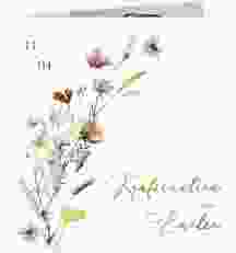 Konfirmationseinladung Aufblühen
