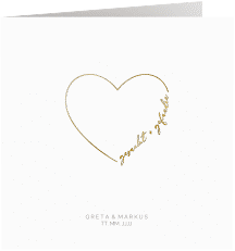 Hochzeitseinladung "Lebenstraum"