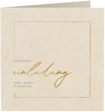 Klick: Details zu Hochzeitseinladung "Simple Line" anzeigen Hochzeitseinladung "Simple Line"
