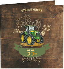 Einladung Geburtstag "Bulldog"