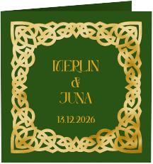 Klick: Details zu Hochzeitseinladung "Celtic" anzeigen Hochzeitseinladung Celtic