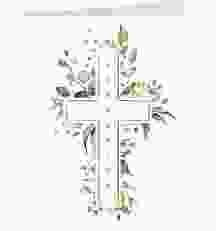Danksagungskarte Kommunion Verdant