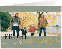 Klick: Details zu Weihnachtskarte "Besinnlich" anzeigen Weihnachtskarte Besinnlich