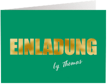 Einladung Geburtstag "Zig"