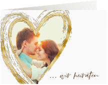 Hochzeitseinladung "Liebe"
