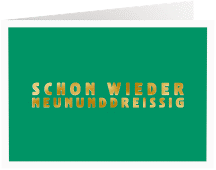 Einladung 40. Geburtstag "Gag"