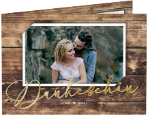 Klick: Details zu Danksagungskarte Hochzeit "Rustic" anzeigen Danksagungskarte Hochzeit "Rustic"