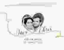 Danksagungskarte Hochzeit "Dolce"