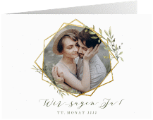 Klick: Details zu Hochzeitseinladung "Acacia" anzeigen Hochzeitseinladung "Acacia"
