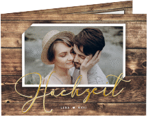 Klick: Details zu Hochzeitseinladung "Rustic" anzeigen Hochzeitseinladung "Rustic"