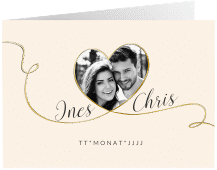 Klick: Details zu Hochzeitseinladung "Dolce" anzeigen Hochzeitseinladung "Dolce"
