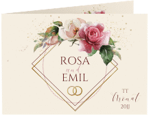 Klick: Details zu Hochzeitseinladung "Rosenbogen" anzeigen Hochzeitseinladung "Rosenbogen"