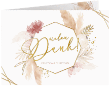 Klick: Details zu Danksagungskarte Hochzeit "Bohostyle" anzeigen Danksagungskarte Hochzeit "Bohostyle"