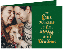 Weihnachtskarte "Winterfreuden"