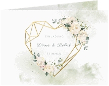 Klick: Details zu Hochzeitseinladung "Adore" anzeigen Hochzeitseinladung "Adore"