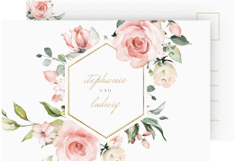 Klick: Details zu Save the Date-Postkarte "Graceful" anzeigen Save the Date-Postkarte "Graceful"