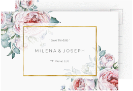 Klick: Details zu Save the Date-Postkarte "Embrace" anzeigen Save the Date-Postkarte "Embrace"