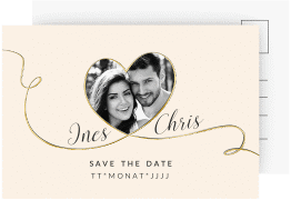 Klick: Details zu Save the Date-Postkarte "Dolce" anzeigen Save the Date-Postkarte "Dolce"