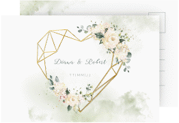Klick: Details zu Save the Date-Postkarte "Adore" anzeigen Save the Date-Postkarte "Adore"