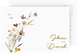 Klick: Details zu Save the Date-Postkarte "Sauvages" anzeigen Save the Date-Postkarte "Sauvages"
