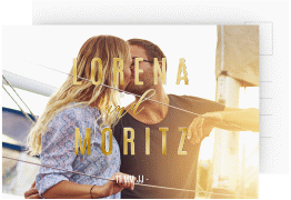 Klick: Details zu Save the Date-Postkarte "Memory" anzeigen Save the Date-Postkarte "Memory"